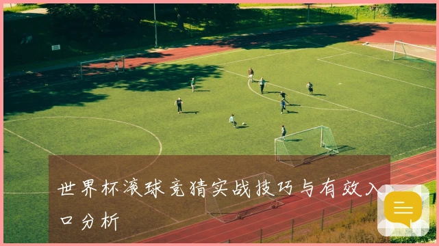 世界杯滚球竞猜实战技巧与有效入口分析