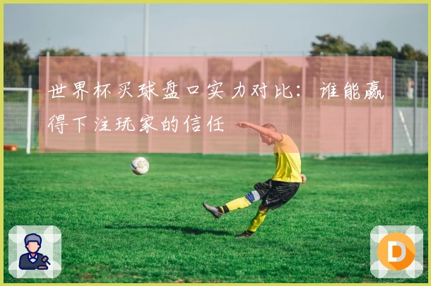 世界杯买球盘口实力对比：谁能赢得下注玩家的信任